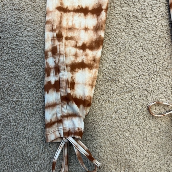 Tiger Mist Women’s Brown & White Leggings Size Small - Picture 6 of 12